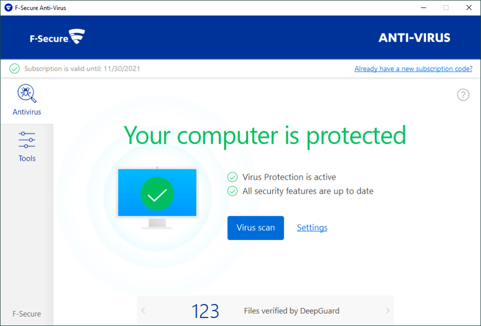 F-Secure Anti-Virus