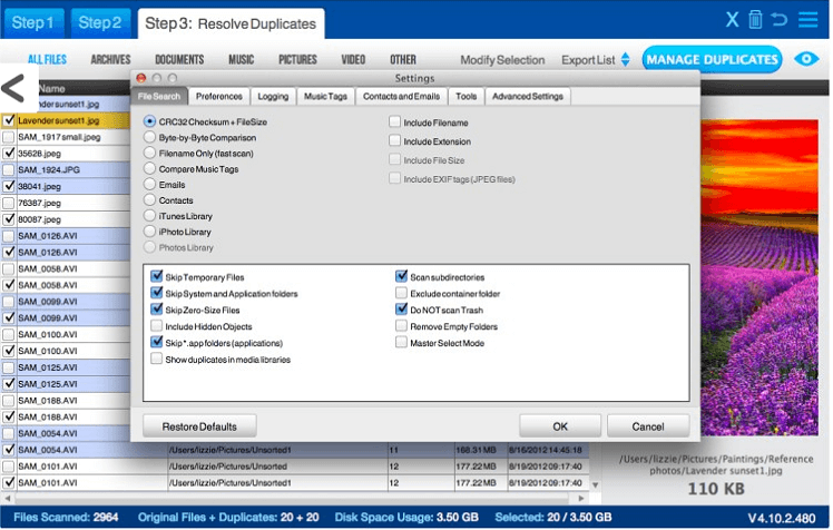 easy-duplicate-file-finder
