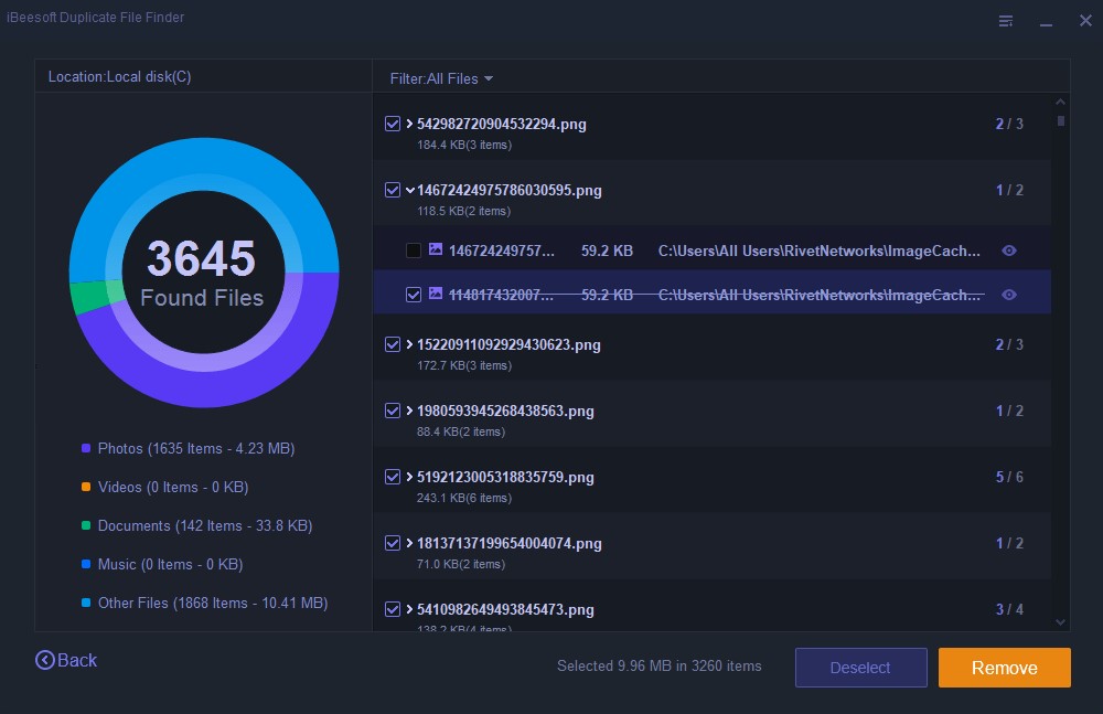 iBeesoft Duplicate File Finder Remover