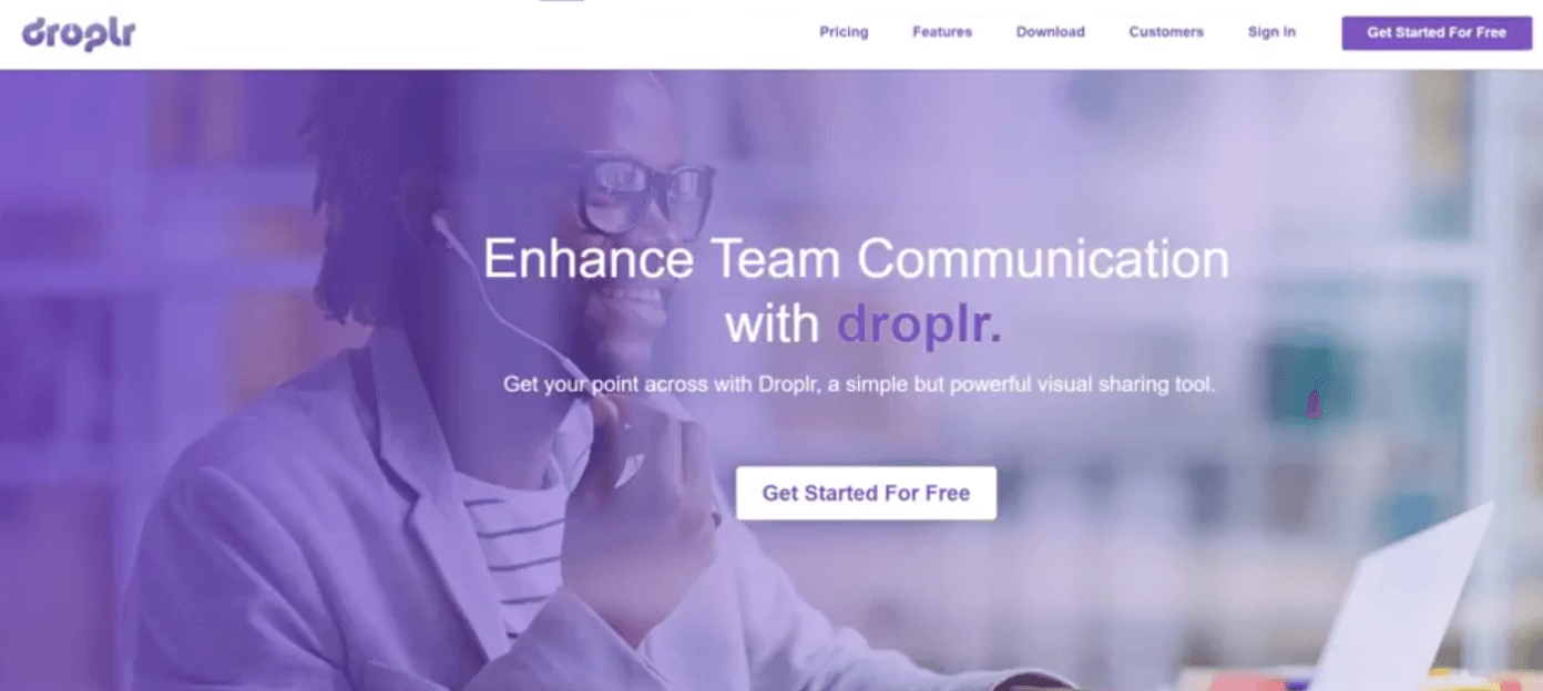 Droplr - File Sharing Software