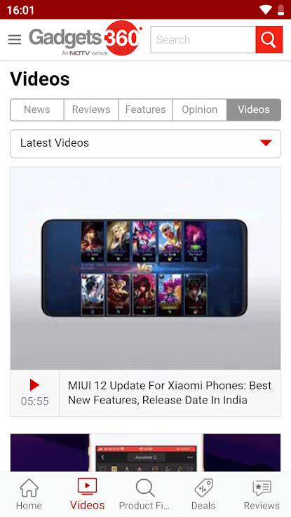 Gadgets 360 - Tech news App