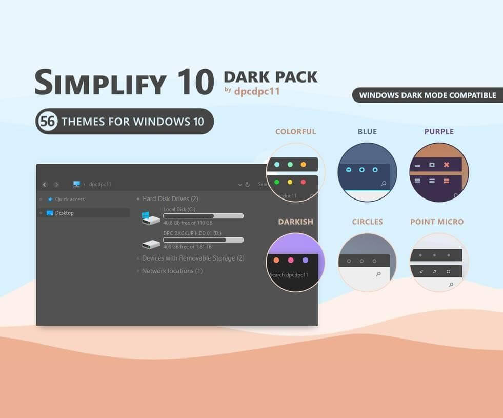 Simplify 10 Dark Pack