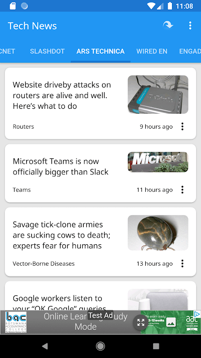 Tech News App