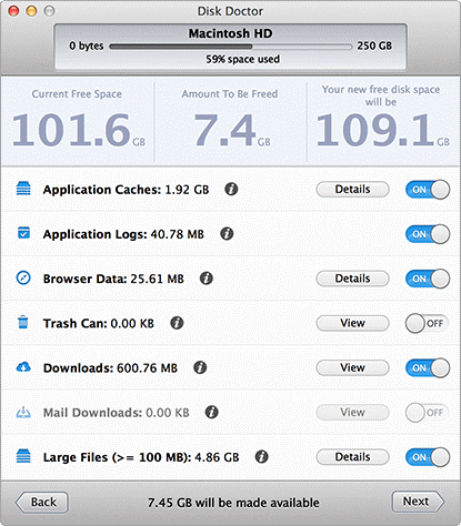 Disk Doctor- cleanmymac alternatives