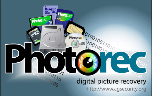PhotoRec- Free Data Recovery Software