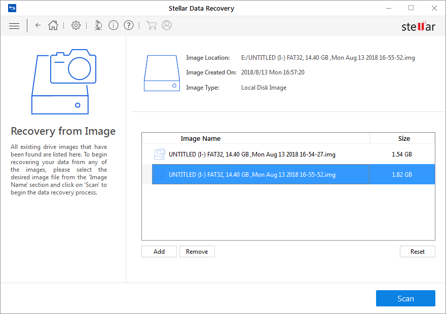 Stellar Data Recovery