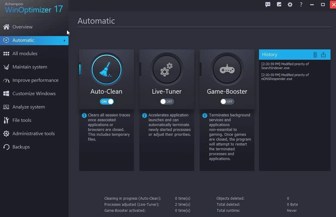 Ashampoo-WinOptimizer