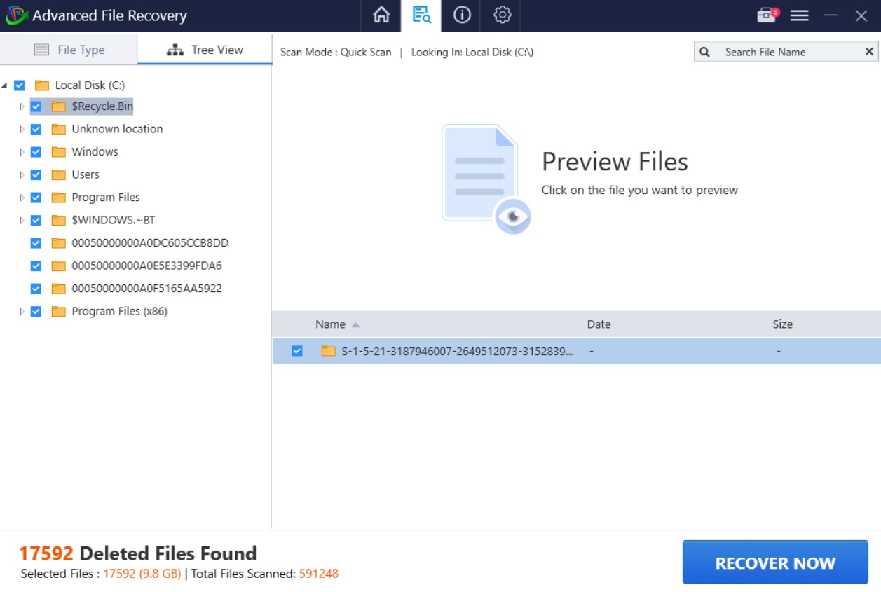 afr preview files