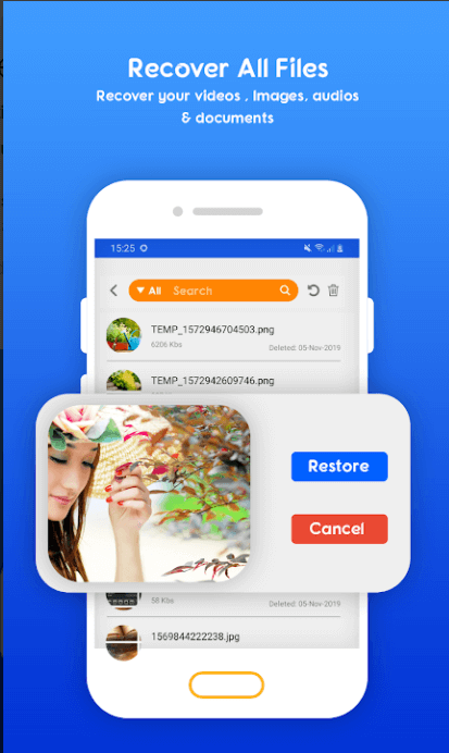 Data Recovery, Trash bin, deleted Video (1)