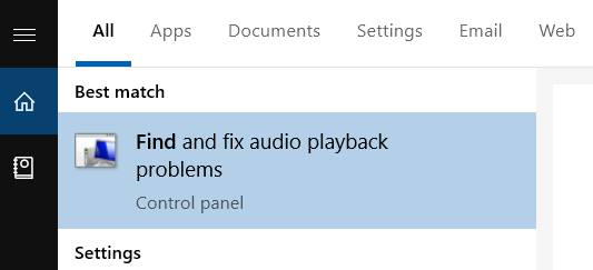 Fix Audio Playback Problems