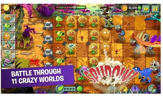 plant vs zombies 2
