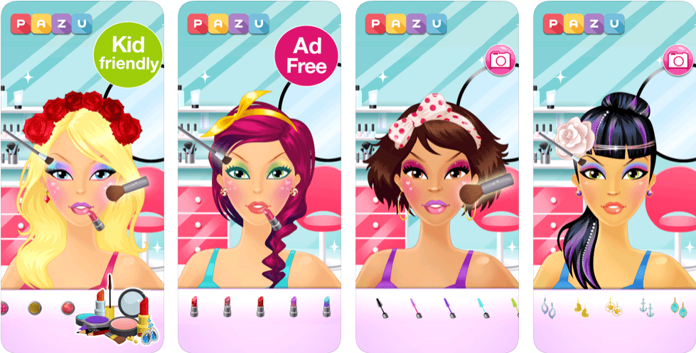 Makeup Girls- Games for Kids:
