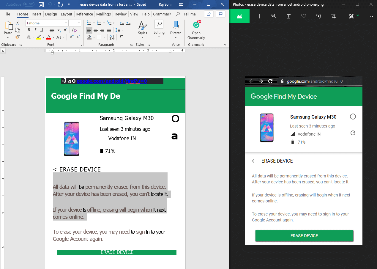 Online OCR Converter Result