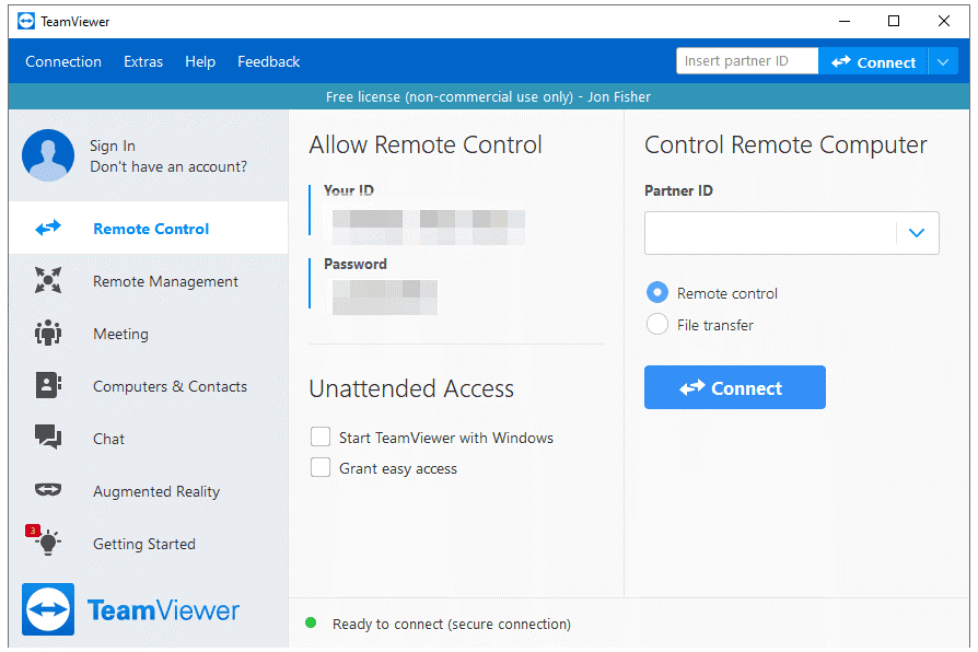Teamviewer - Screen Sharing Software