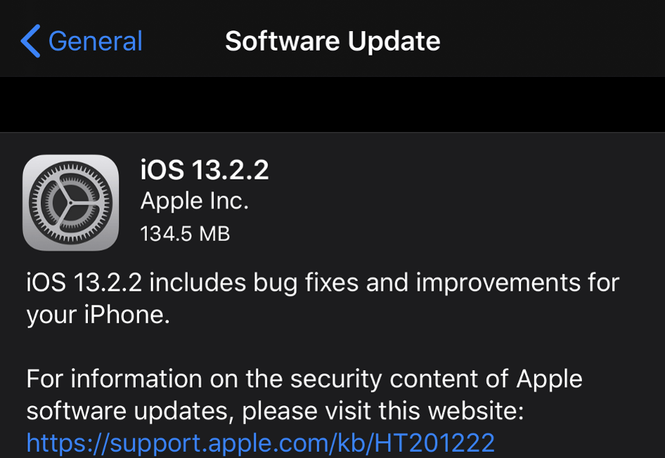 Update iOS to the latest version