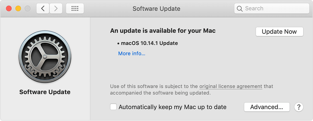 Update macOS