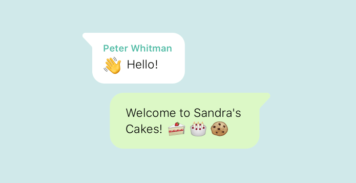 WhatsApp automated messages