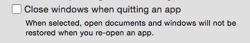 Shut down apps Mac