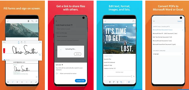 Adobe Acrobat Reader PDF converter