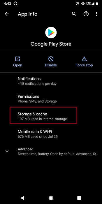 App info Google Play Store error codes
