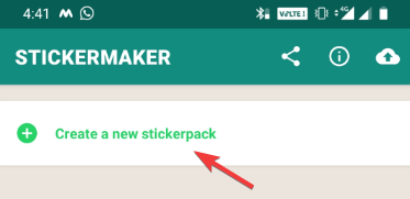 Create a New Sticker Pack