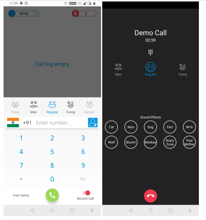 Funcalls - Voice Changer & Call Recording