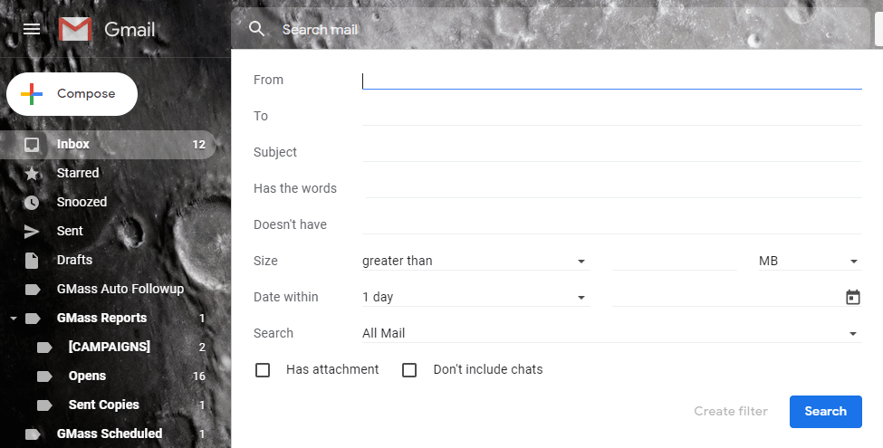 Gmail Filters