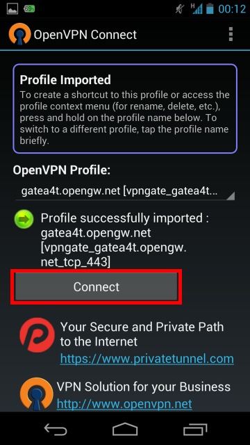 OpenVPN_fastest Android VPN