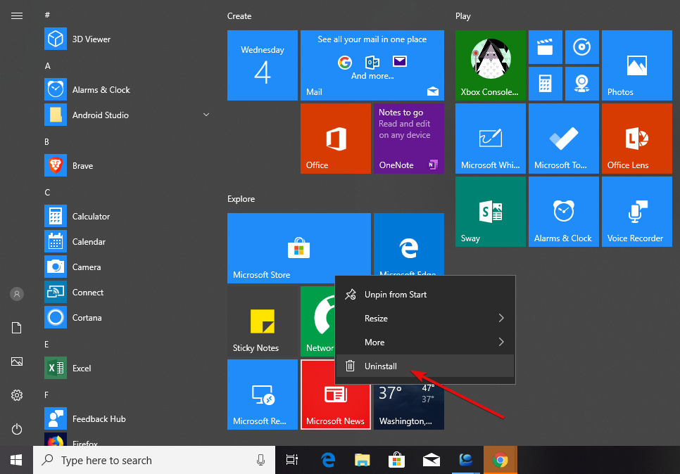 Remove windows 10 bloatware