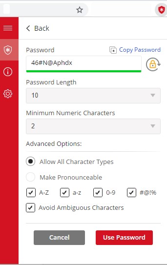 TweakPass_Random Password Generator