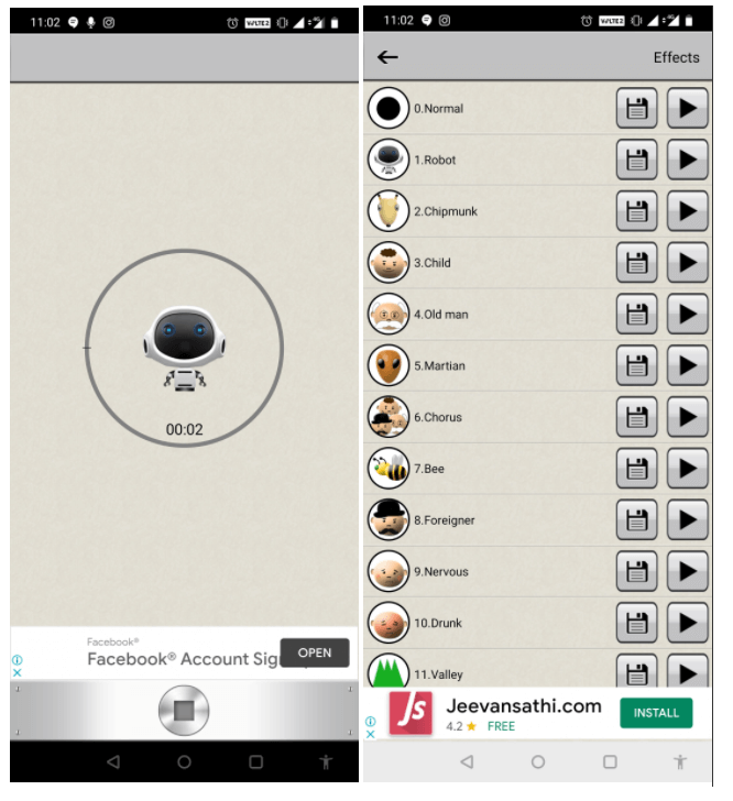 Voice Changer by AndroidRock