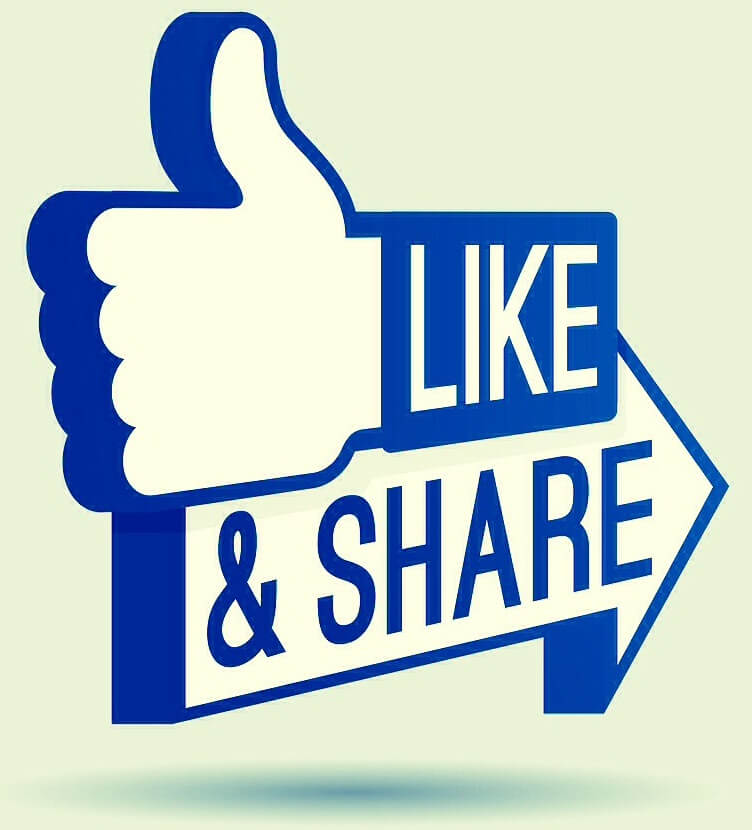 like and share posts