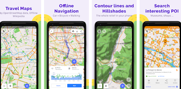 offline maps app