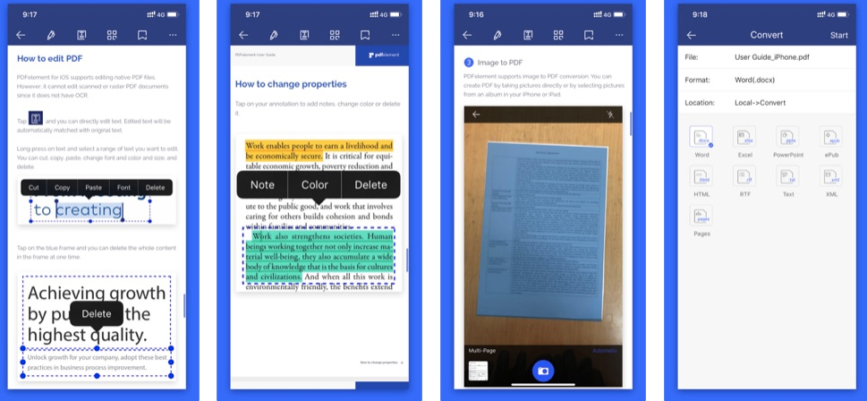 PDFelement free PDF converter