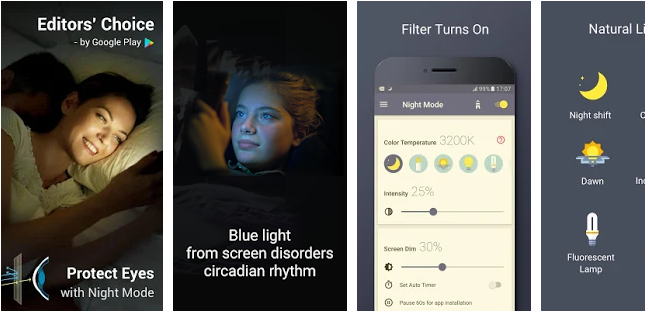 Blue Light Filter - Night Mode, Night Shift
