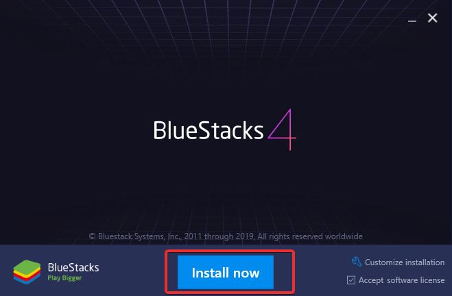 Bluestack App Store pops up