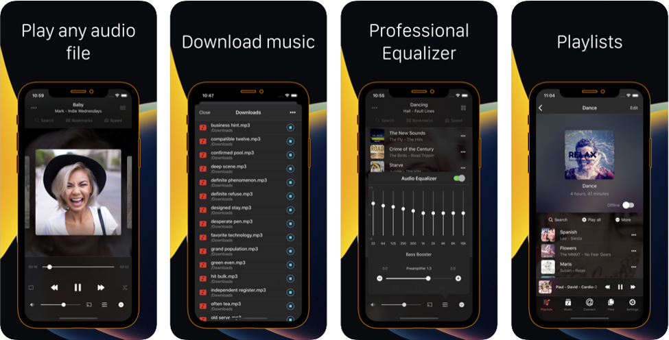 Flacbox FLAC player equalizer