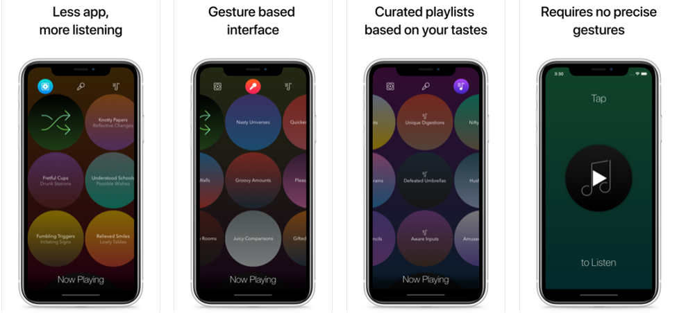 Listen Gesture Music Player