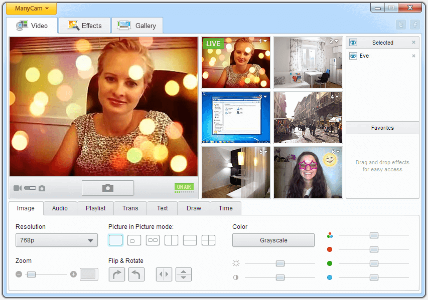 ManyCam - Webcam Software