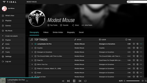 Tidal - iTunes Alternative