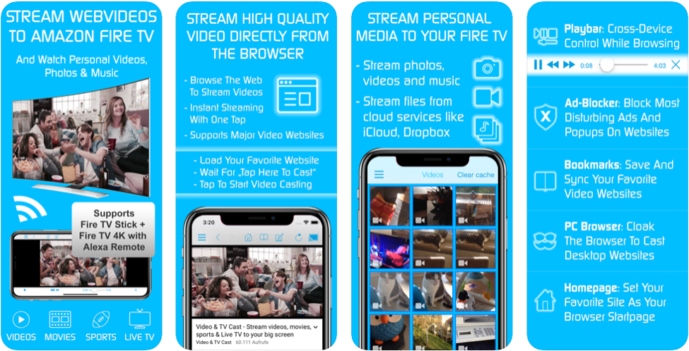 Video & TV Cast for Fire TV