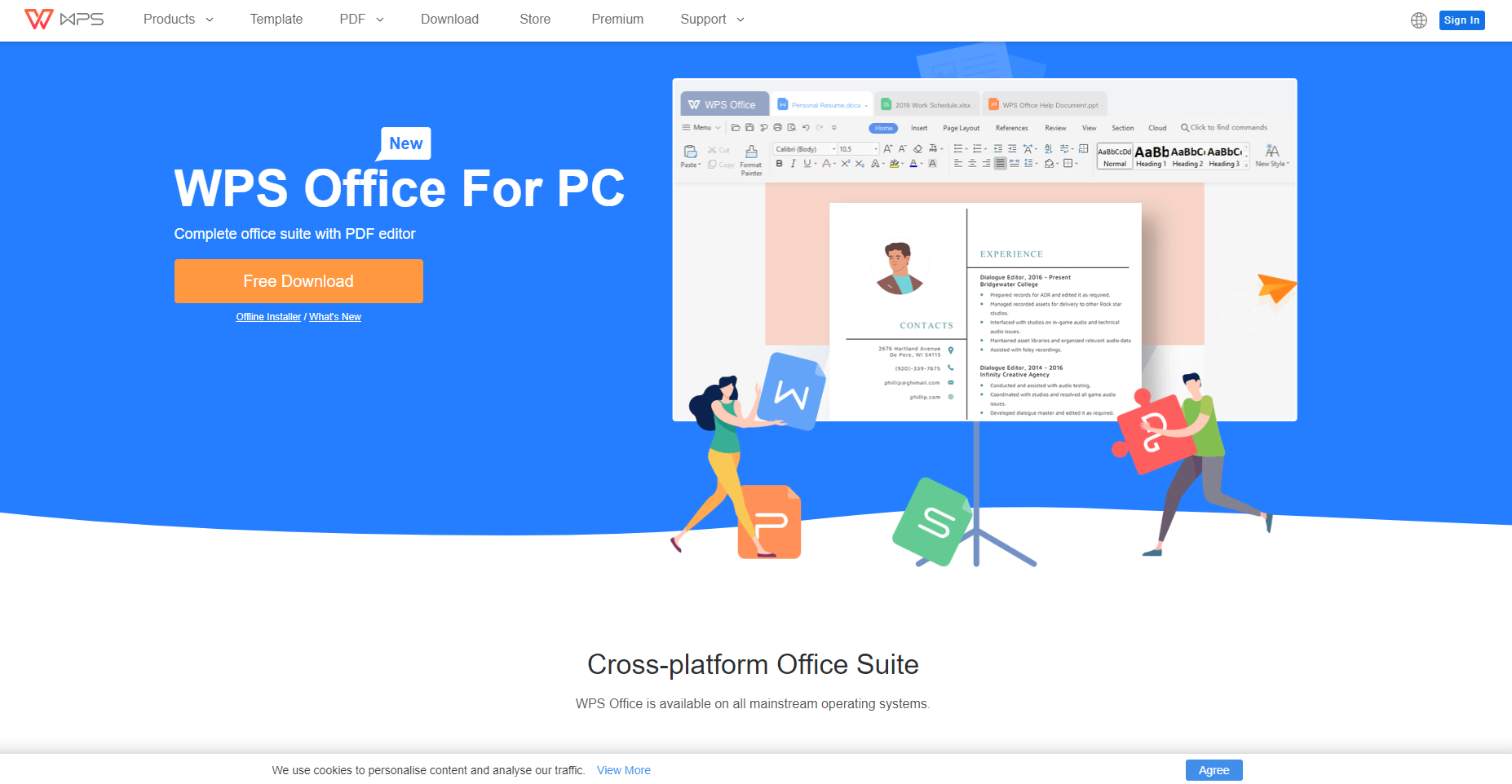 WPS Office Free Editor