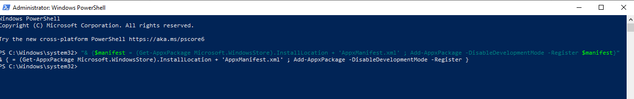 Windows PowerShell