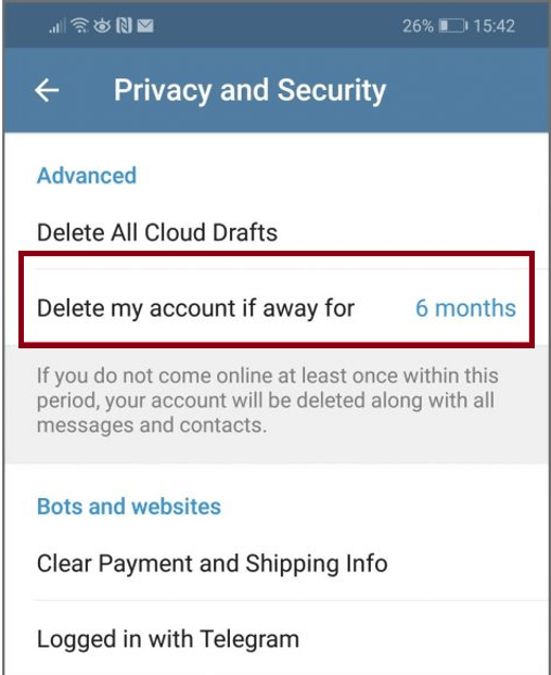 privacy and security