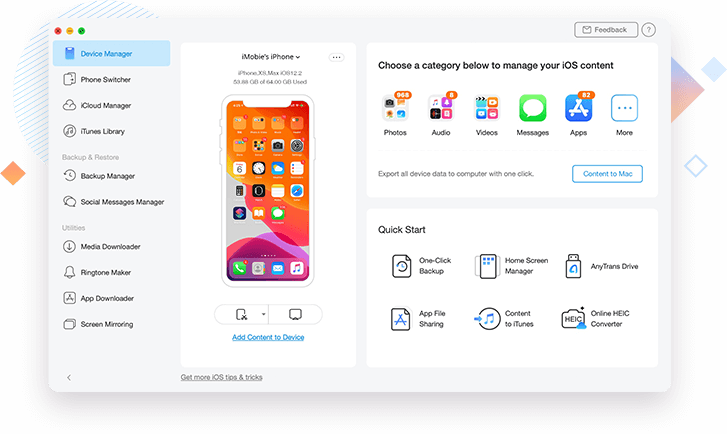 AnyTrans - iPhone Cleaner Apps