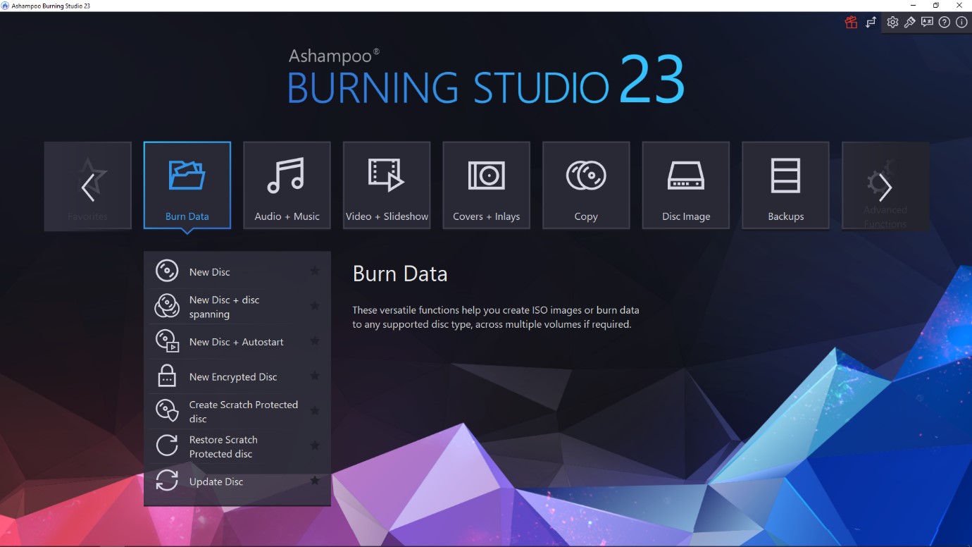 Ashampoo Burning Studio 23