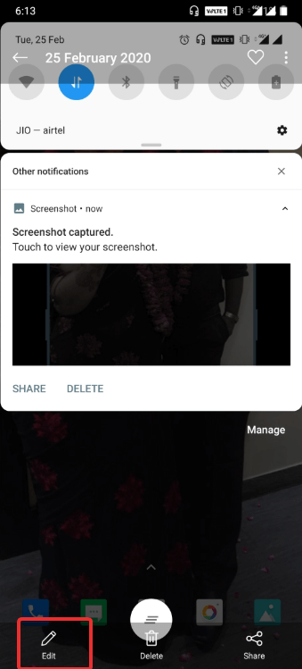 Edit Your Screenshot