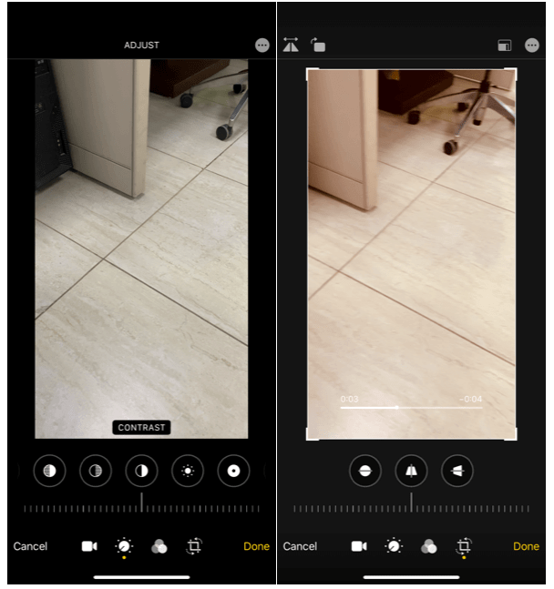 How to Edit Contrast and Crop Video