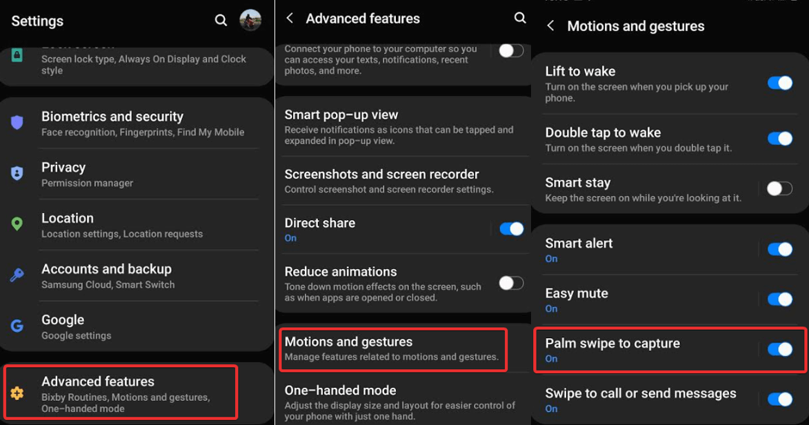 How to Take Screenshot on Samsung Phones