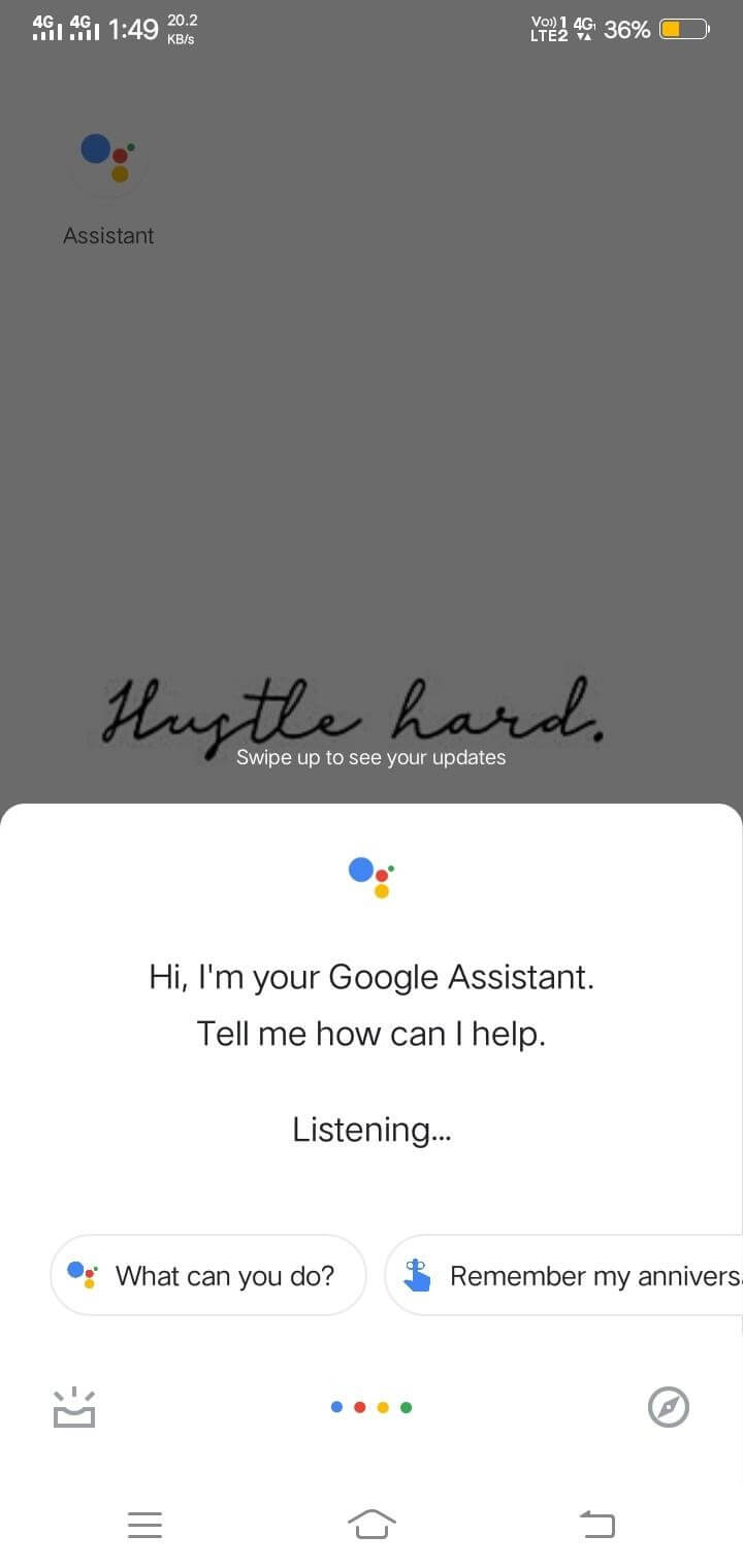 Launch Google Assistant